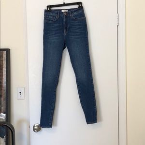 Forever 21 high rise skinny jeans
